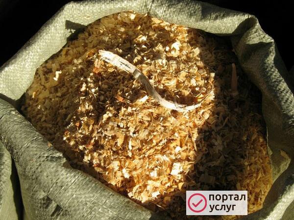 Фото Опилки березовые
