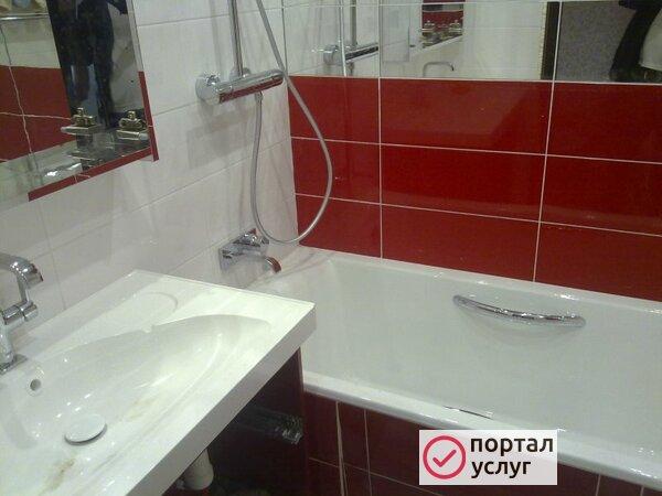 Фото Установка ванной,унитаза,смесителей.