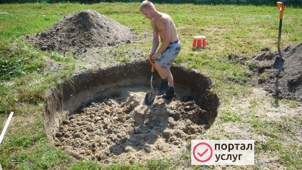Фото Землекопы. Копка земли вручную