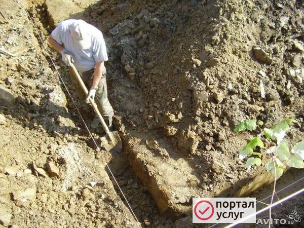 Фото  земельные работы 