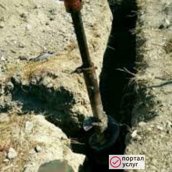 Фото Бурение свай Буровая 