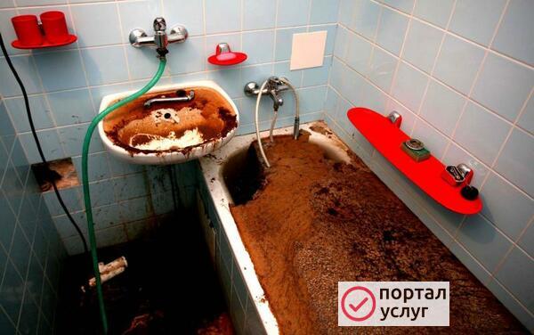 Фото Прочистка канализации 