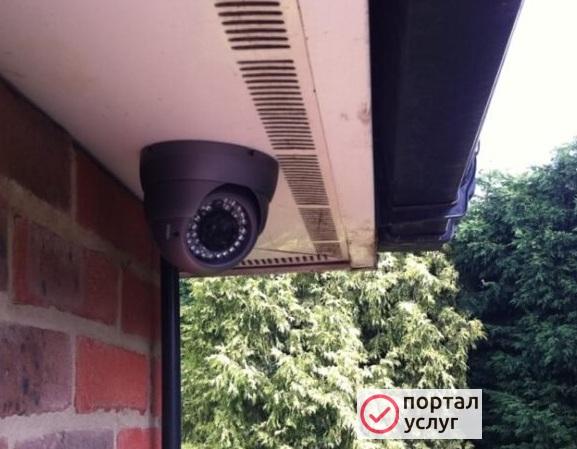 Фото Установка видеонаблюдения