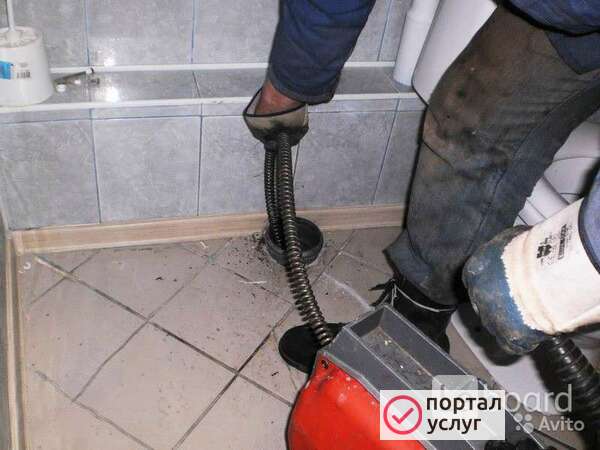Фото Прочистка канализации,Сантехник