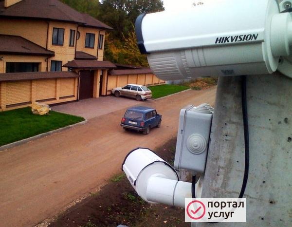 Фото Установка видеонаблюдения
