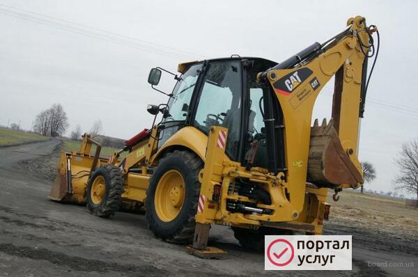 Фото Аренда экскаватора погрузчика Cat 428