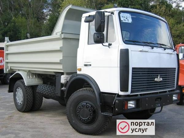Фото Услуги самосвала МАЗ и Камаз