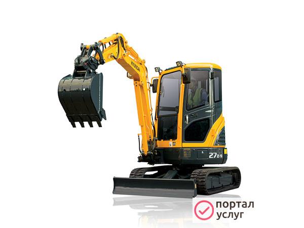 Фото Мини-экскаватор. Аренда, услуги мини-экскаватора
