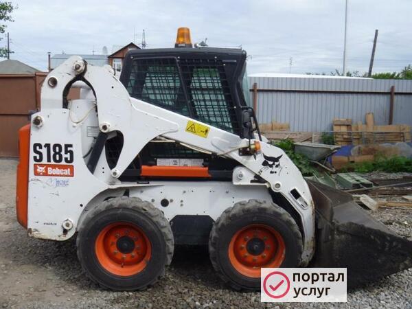 Фото Услуги мини-погрузчика Bobcat