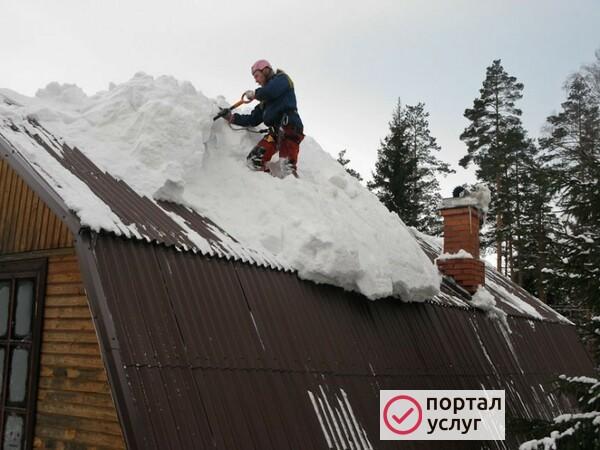 Фото Уборка снега