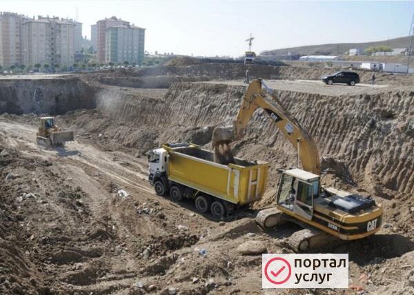 Фото Вывоз грунта 