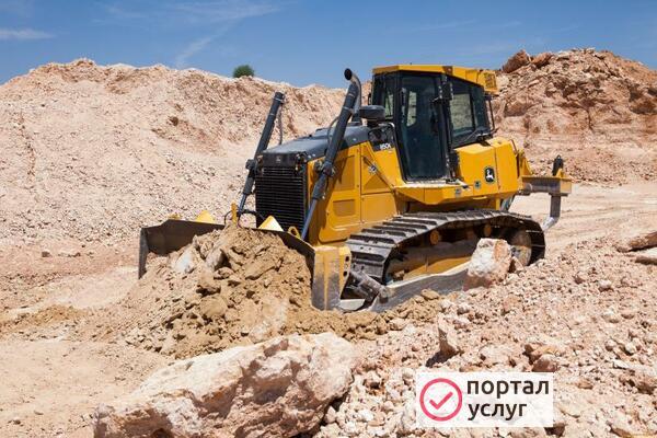Фото Услуги бульдозера