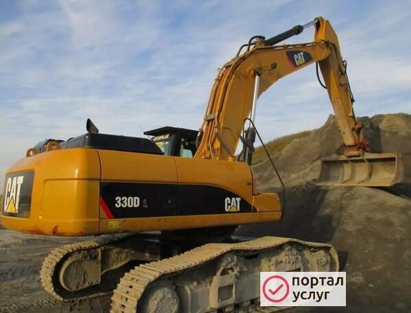 Фото УСЛУГИ ГУСЕНИЧНОГО ЭКСКАВАТОРА