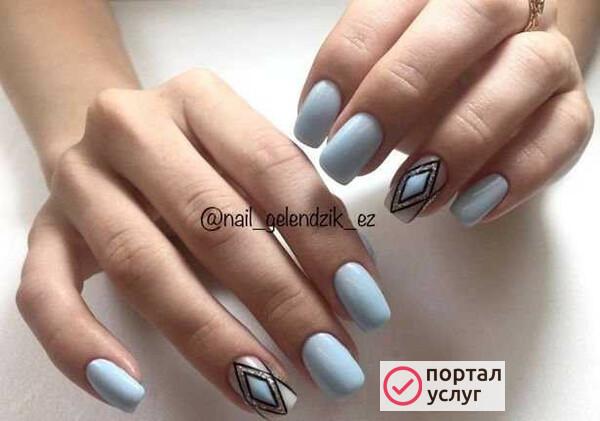 Фото Маникюр+гель лак