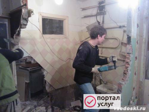 Фото Демонтаж квартир