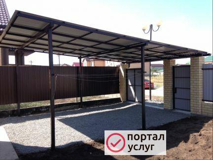 Фото Заборы,навесы,перила и др