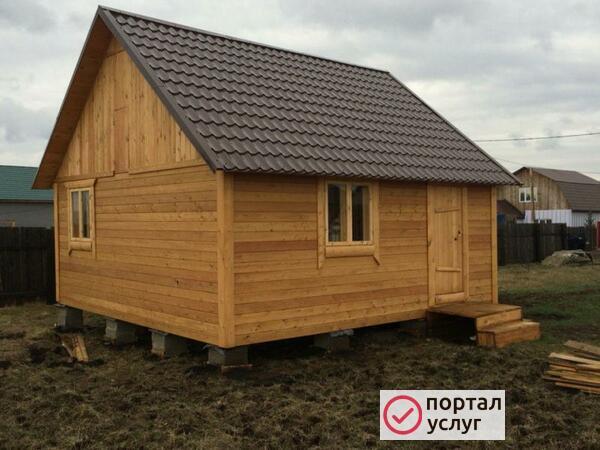 Фото Строительство каркасных бань