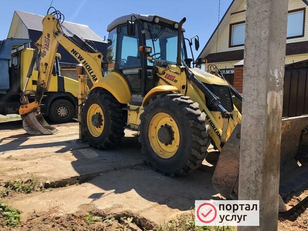 Фото Экскаватор-погрузчик New Holland b115b