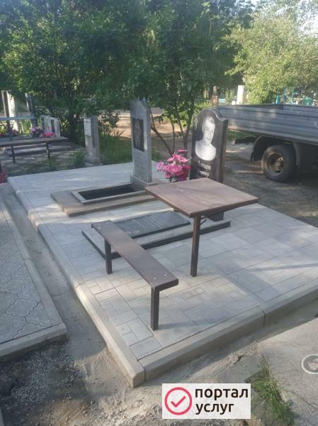 Фото Благоустройство могил 