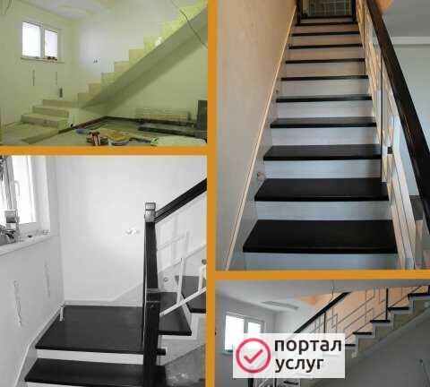 Фото Деревянные лестницы