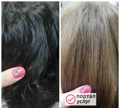 Фото Окрашивание