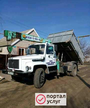 Фото Услуги: манипулятора, самосвала,вышки