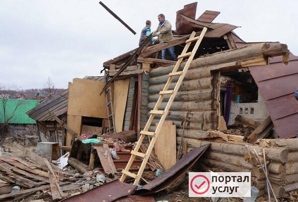 Фото Демонтаж старых построек