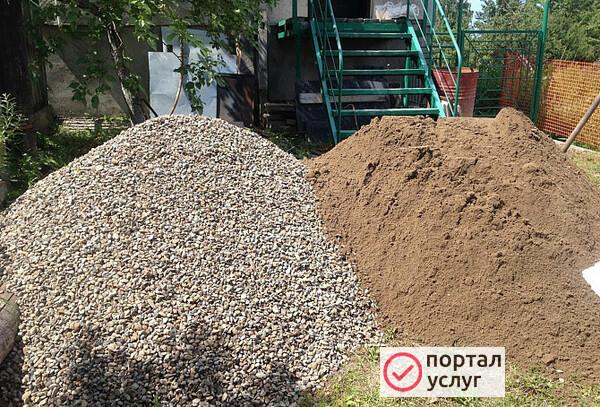 Фото Песок, щебень, ПГС, ЩПС, отсев, плитняк