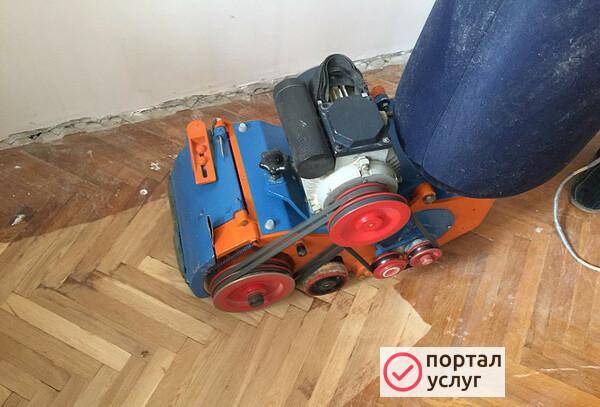 Фото Циклевка паркета