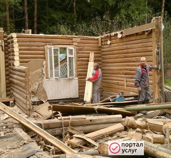 Фото Демонтаж бани