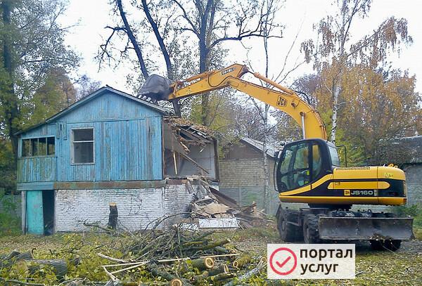 Фото Демонтаж дачных построек
