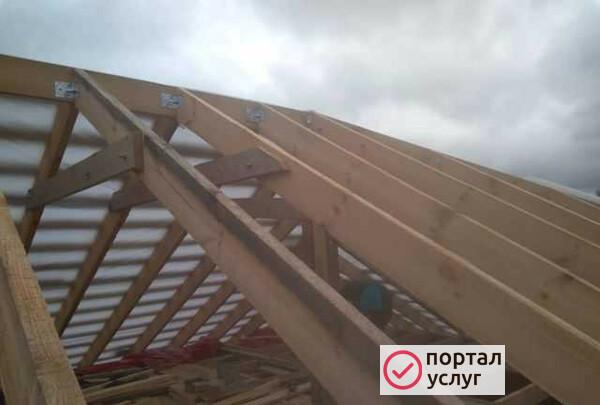 Фото Монтаж кровли