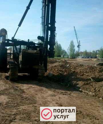 Фото Забивка свай