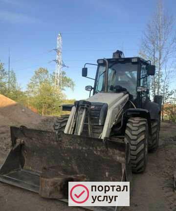 Фото Экскаватор-погрузчик в аренду