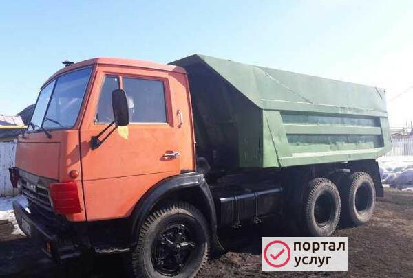 Фото Услуги самосвала, грузоперевозки