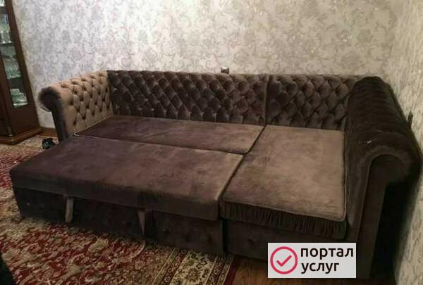 Фото Угловой диван честер