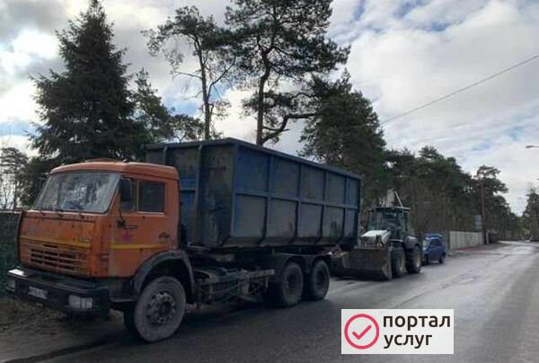 Фото Вывоз мусора пухто