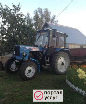 Фото Услуги трактора