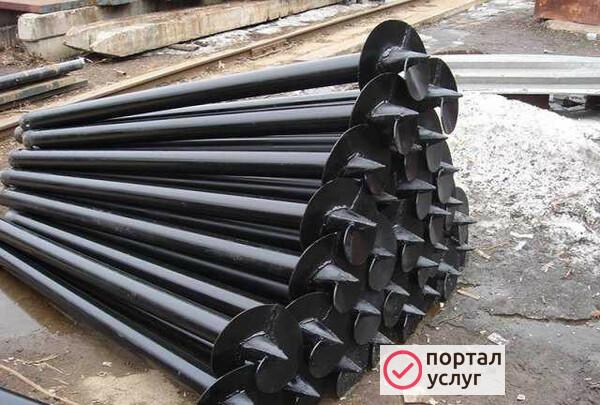 Фото Винтовые сваи