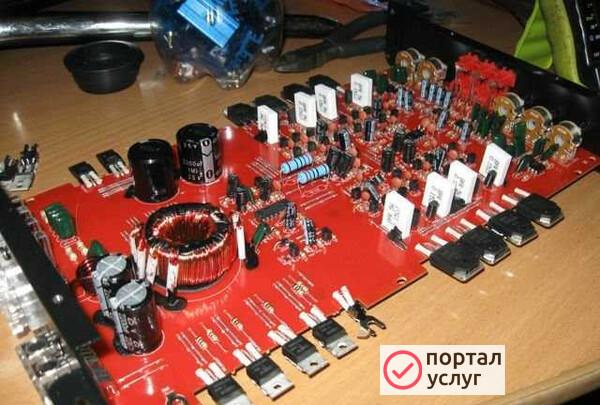 Фото Ремонт автомобильных усилителей