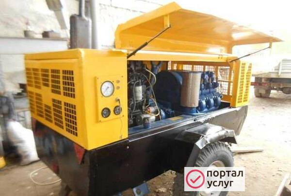 Фото Дизельный компрессор