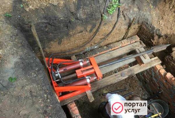Фото Гнб, прокол под дорогой, горизонтальное бурение