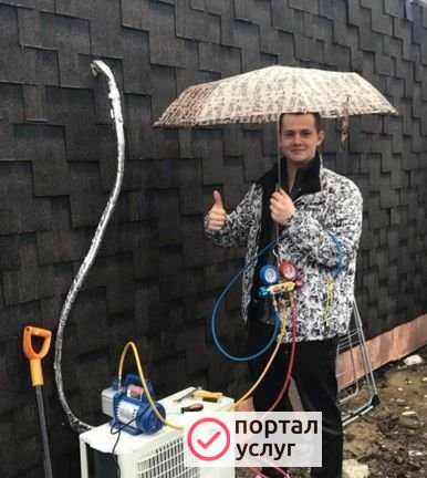 Фото Ремонт сплит систем чистка заправка