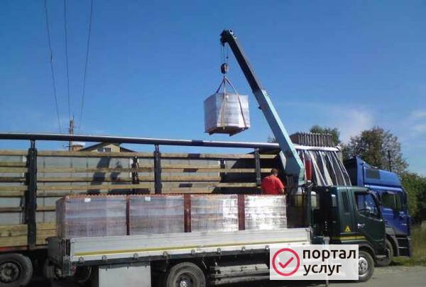 Фото Услуги крана манипулятора
