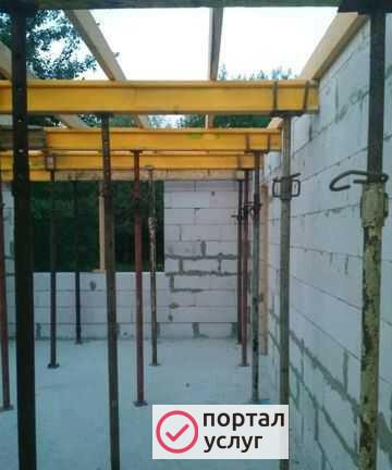 Фото Опалубка перекрытия