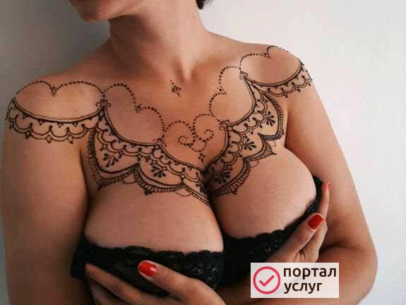 Фото Роспись хной