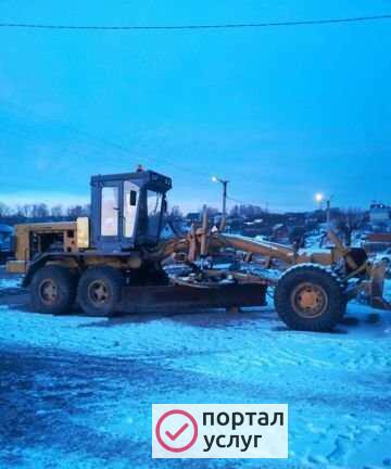 Фото Услуги автогрейдера