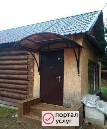 Фото Изготовление козырьков