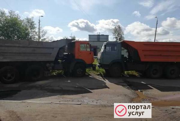Фото Пгс, земля, торф, щебень, песок, бой кирпича