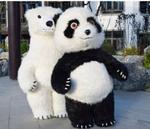 Белый медведь и панда в калуге  ростовые куклы